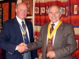 CLUB  MEETING Presidential Handover